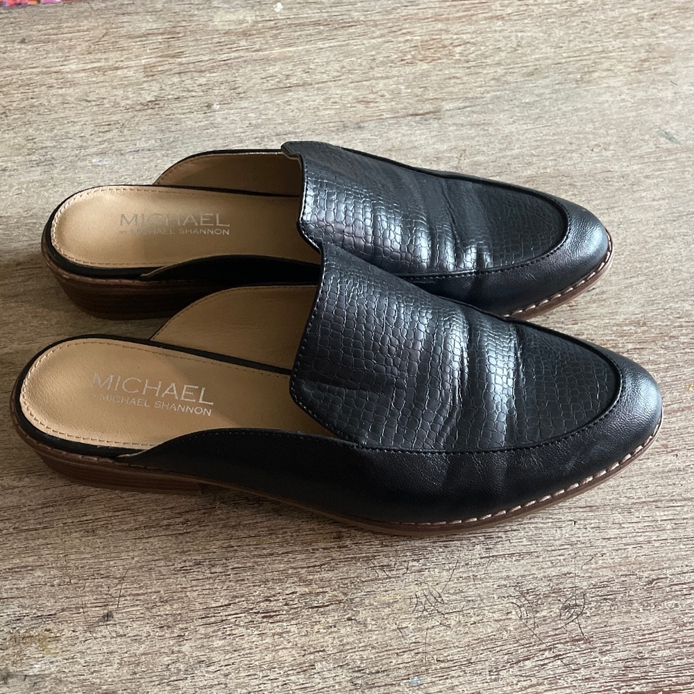 Michael Shannon Black Slip-on Show